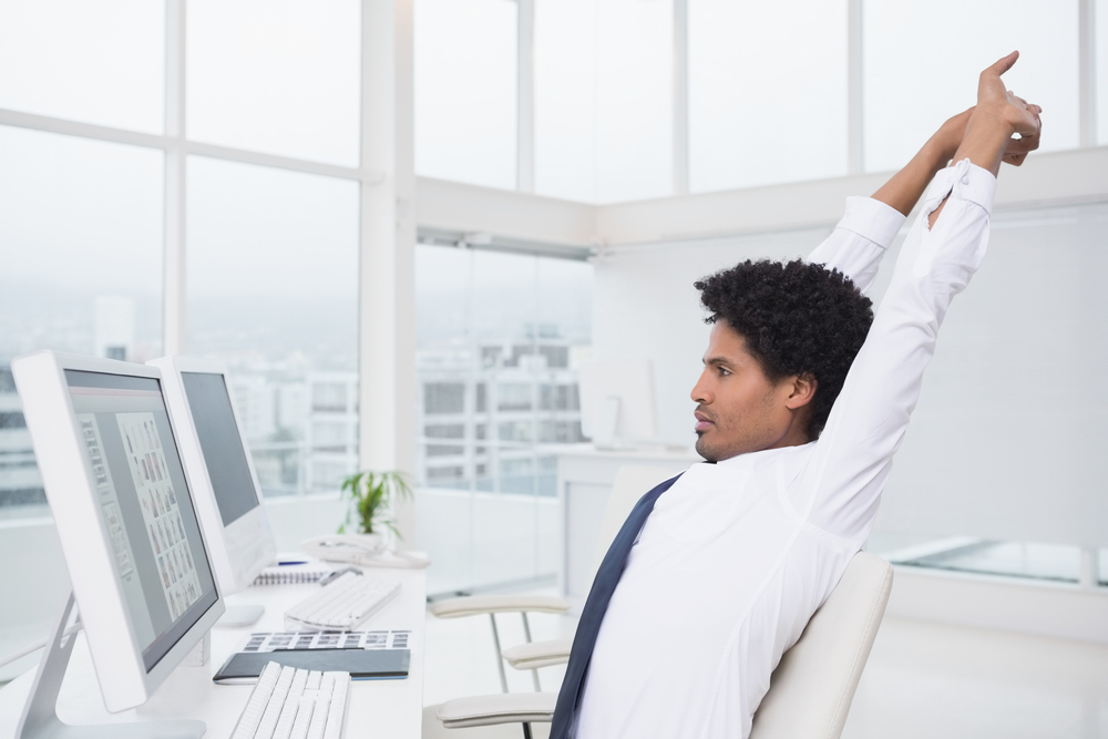 office desk exercises