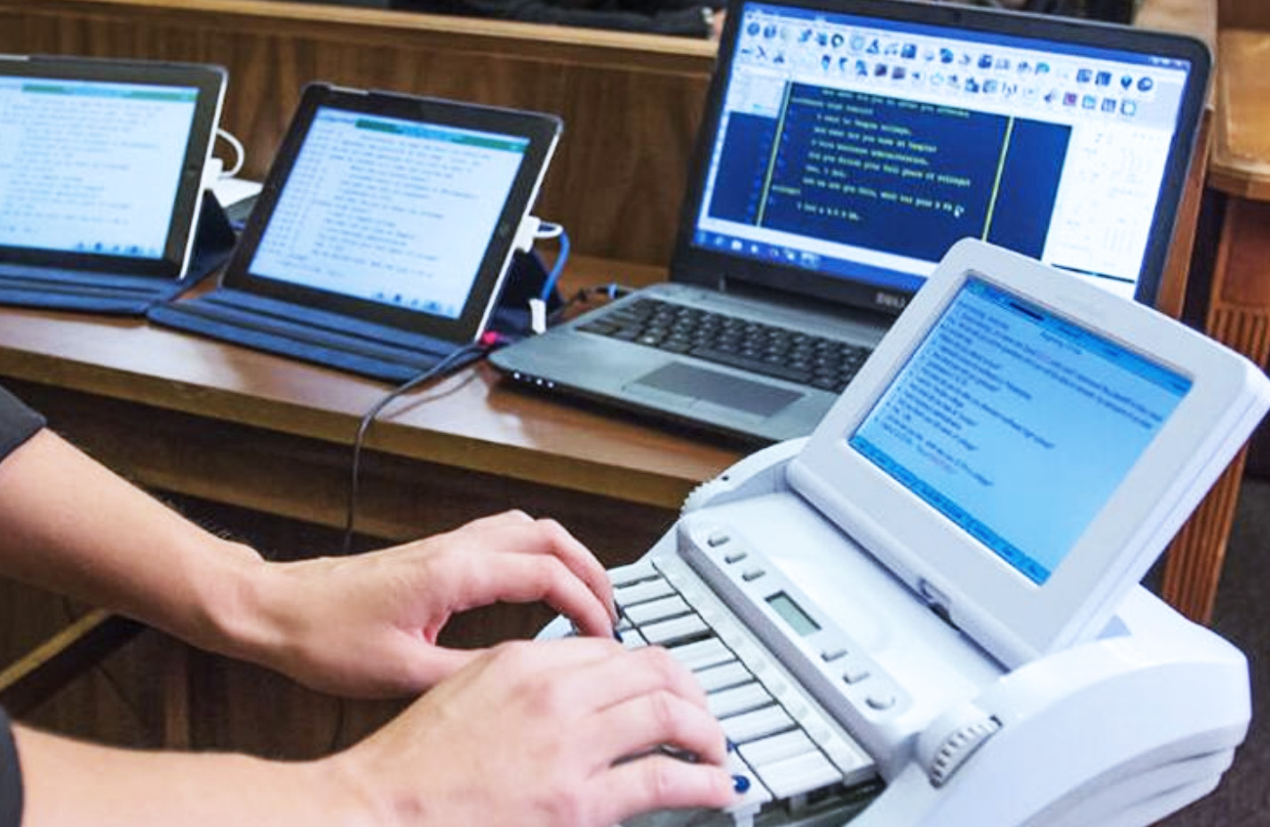 court reporters keyboard